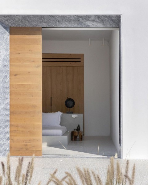 Κυκλαδίτικη αρχιτεκτονική με minimal σχεδιασμό