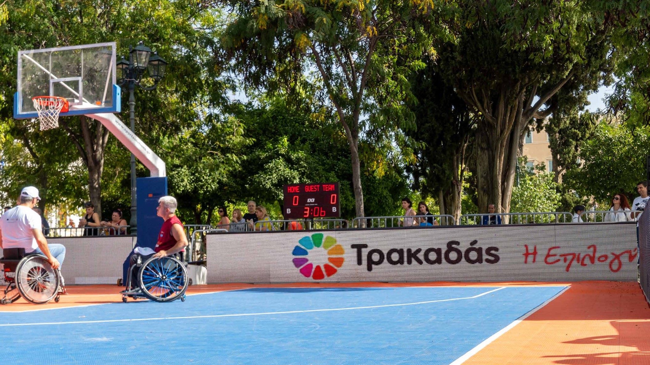 Στιγμιότυπο από το 4ο Hope 3on3 Streetball